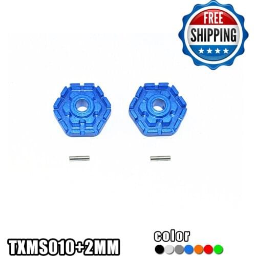 Aluminum alloy claw design thickened 2mm hexagon adapter for TRAXXAS 1/10 MAXX rc car toy