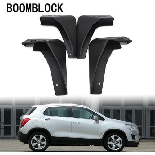 4pc Car Front Rear Mud Flaps Mud Flap Mudguards Fender For Chevrolet Trax Tracker 2014 2015 2016 Auto Accessories