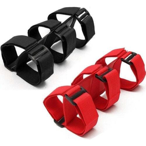 Black Roll Bar Fire Extinguisher Holder Car Styling For Jeep Wrangler TJ YJ JK CJ 2016 New Arrival Nylon Straps Free Shipping