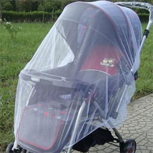 Baby Stroller Pushchair Mosquito Insect Shield Net Safe Infants Protection Mesh Stroller Accessories Mosquito Net