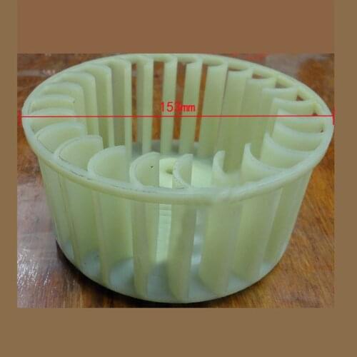Diameter 153 mm height 70mm Shaft diameter 11mm exhaust fan motor blade for cooling the motor casing motor fan