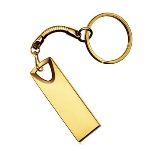 Classical New Metal Fast Speed USB 2.0 Memory flash pen drive with key chain