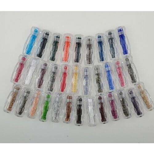 1 Bottle Tiny Crystal Nail Rhinestones Over 20 Colors Micro Bead Double Point Back Crystal Rhinestone For Diy 3000pcs/Bottle