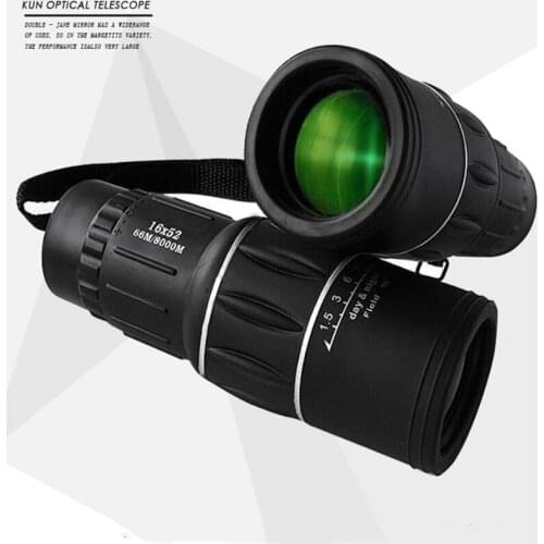 16x52 powerful high-listing binoculars outdoor viewing mirror 66m/8000m field of view, outdoor sports binoculars