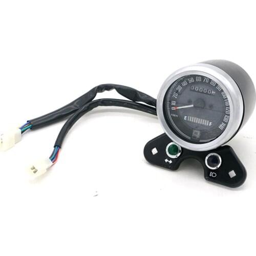 Motorcycle Odometer Speedometer Tachometer Speedo Meter for Suzuki Cafe Racer free shipping