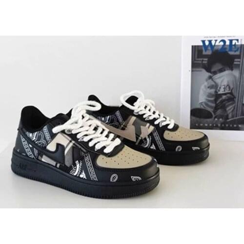 2021 Spring Mens And Womens Sneakers Trainers Fashion Low Cut Lace-Up Casual Flats Outdoor Skateboard Sports Shoes 35-44