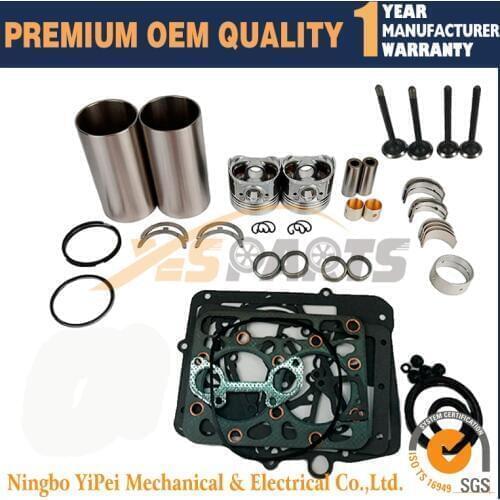 New Overhaul Rebuild Kit for Kubota Z851 Engine