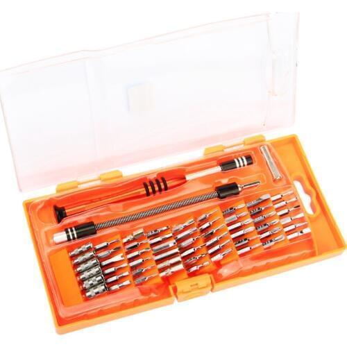 Wholesale JM-8126 58 in 1 Multi tool Hardware Magnetic Screwdriver Kit for Mobile Phone Repair PC Tablet Electronics Tools Kit