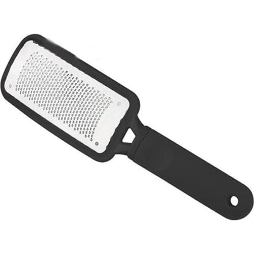 Pedicure Foot File Callus Remover Stainless Steel Foot Scraper Portable Rasp Colossal Foot Grater Scrubber Pro for Wet Dry Feet