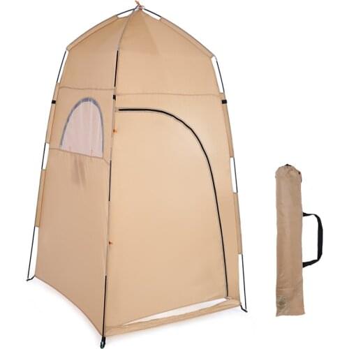 Portable Outdoor Shower Bath Changing Fitting Room Tent Shelter Camping Beach Privacy Toilet