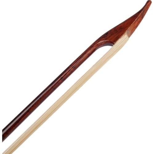 Professional Cello Bow 4/4 Snakewood White Horsehair Warm Tone Good Balance