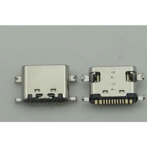10pcs/lot Type C USB Jack For Ulefone Power 3 3S For Lenovo S5 K520 Socket Port Charge Connector Dock Plug