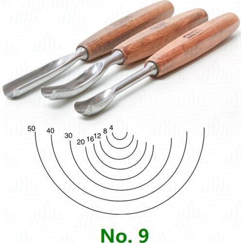 Narex No. 9 outline carving chisel carving curved chisel