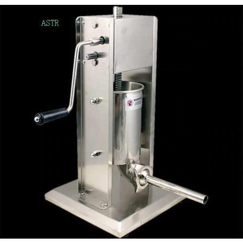 7L Manual vertical filler hand sausage machine Ham filling machine Sausage making machine All stainless steel materials Thicken