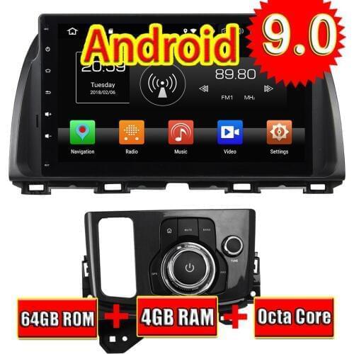 Topnavi Android 9.0 Car Media Center Player For Mazda CX-5 ATENZA Audio Auto Radio Stereo 2DIN GPS Navigation NO DVD Octa Core