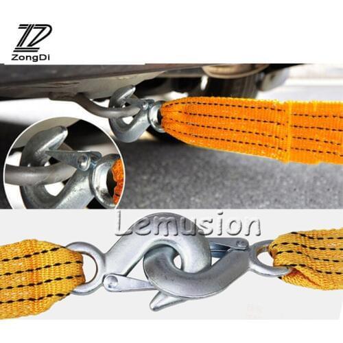 1X Car Trailer Rope 3 Tons 3 Meters for BMW F30 F10 E46 E39 E90 E60 X5 E53 F20 Mercedes Benz W204 W211 Audi A5 A6 C5 C6 A4 B7