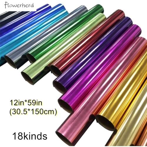 Heat Transfer Vinyl HTV Rolls DIY Iron on Vinyl Bundle Cricut Silhouette & Cameo T-Shirts Fabrics Hard Metal Laser Marking Film