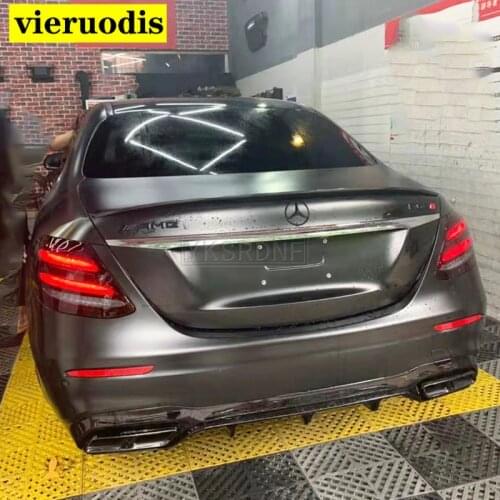 High Quality ABS Car Rear Wing Spoiler For Mercedes Benz W213 Spoiler 2016-2020 NEW E-class E200 E300 E320 E63 Spoiler