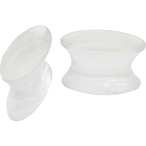 1 Pair Silicone Toe Separators Spacer Thumb Hallux Valgus Bunion Corrector Tool Good Hallux Valgus and Deformity Effect