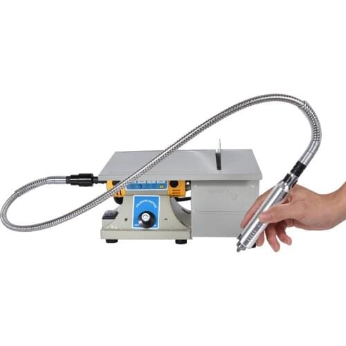 1pcs Multifunctional Mini Bench Lathe Machine Electric Grinder / Polisher / Drill / Saw Tool 350w 10000 R/Min