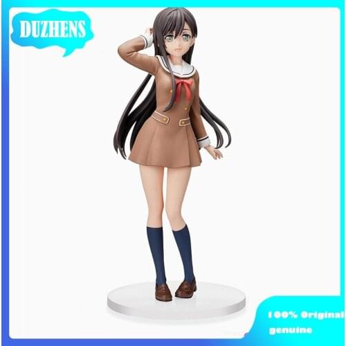 100% Original genuine BanG Dream! Hanazono Tae School Days Action Figure Anime Figure Model Toys Figure Collection Doll Gift