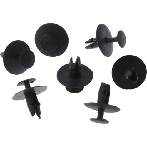 50 Pcs Auto Fastener Soundproof Insulation Clip For Peugeot 307 308 408 206 Citroen C4 Q9QD