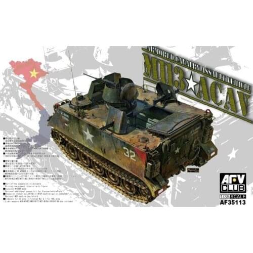 AFV Club AF35113 1/35 US M113 ACAV Armored Cavalry Assnult Vehicle (Vietnam War)