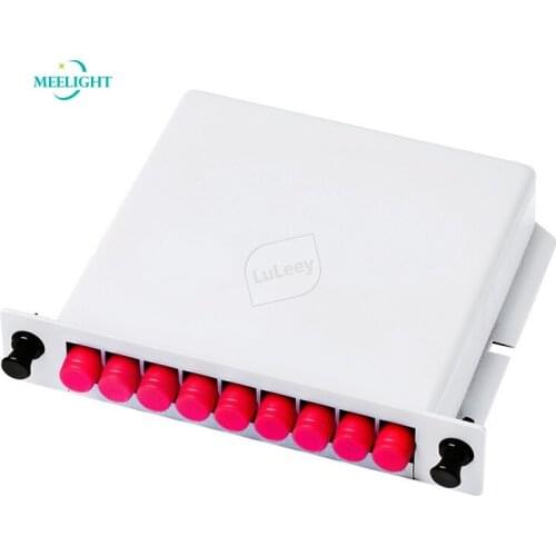 FTTH FC 1 8-optical splitter 1:8 plug-in PLC optical fiber splitter