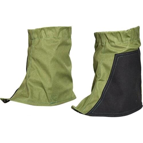 Gaiters Anti-scratch Tear Resistant Canvas Unisex Protective Sandproof Shoe Covers Boots Gaiters for Outdoor Climbing Hiking Jun