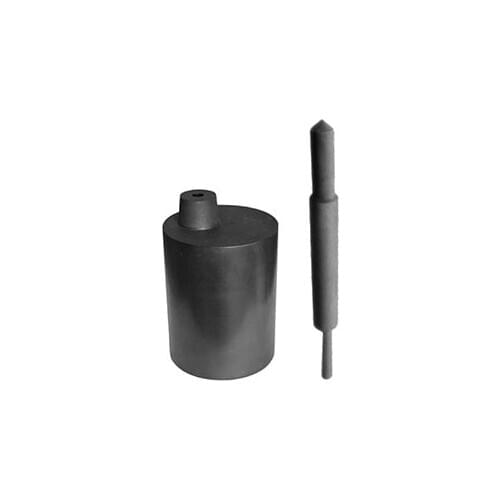 High pure Graphite Crucible casting crucible and stopper for Galloni VCM machine (Customized)