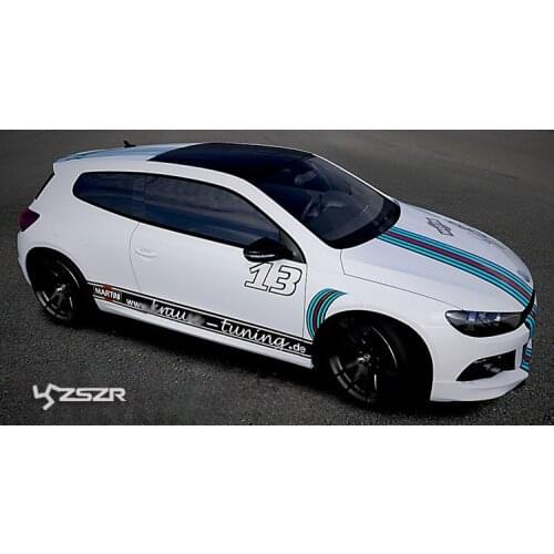 Fashion Car Sticker Sports Line Personality Decoration For Volkswagen POLO Z2CA1006