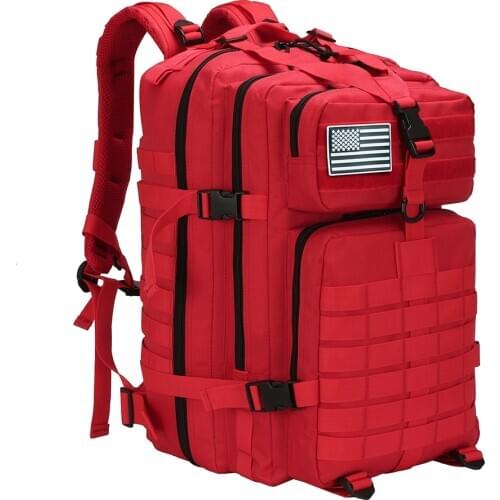 Military Tactical Backpack Army Assault EDC Molle Rucksack Men 3P Camo Pack Outdoor Fishing Hiking Camping Hunting Travel Bag