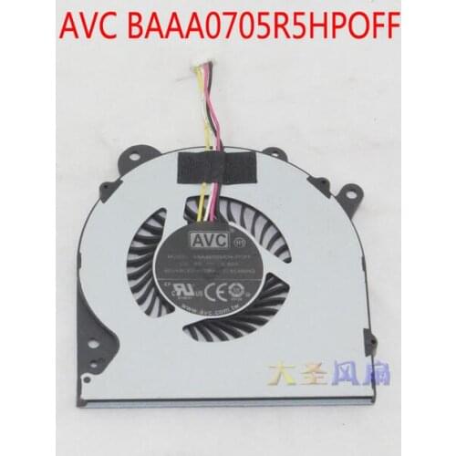 Wholesale: original AVC BAAA0705R5HPOFF 0.40A DC5V 4lines notebook cooling fan