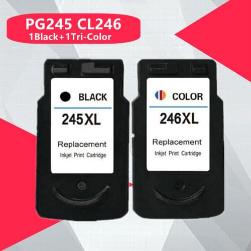 PG-245XL PG245XL PG245 CL246 Ink Cartridges for Canon PG 245 PG-245 CL 246 for Pixma iP2820 MX492 MG2924 MX492 MG2520 printer