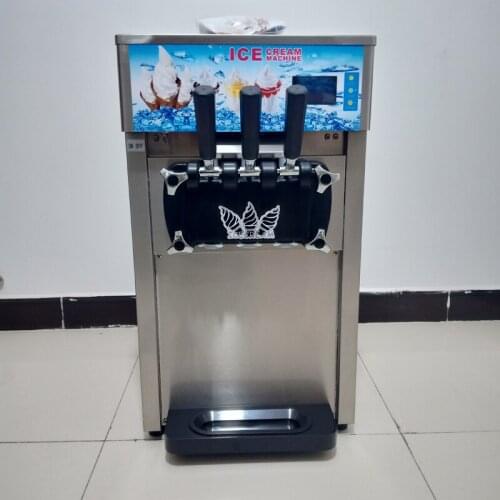 Most Popular Ice Cream Machine Desktop Soft Ice Cream Makers Factory Price