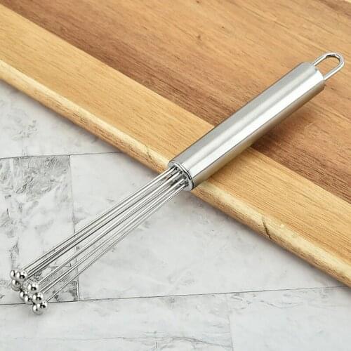 Eggs Whisk Mini Eggs Beater Ball Mixer Hand Mixer Cooking Sainless Steel Kitchen Accessories Whisk Cooking Tools Home Gadgets