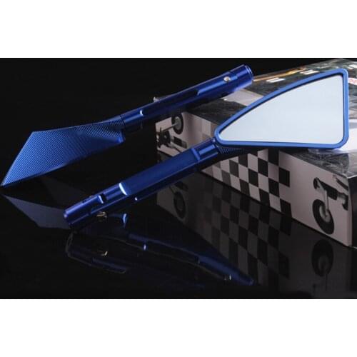 8/10m Motorcycle Rearview Mirror CNC Aluminum Universal Side Mirror For Kawasaki Z800 Z750 Z900 Z900RS Z1000SX Versys ER5 KLV EL