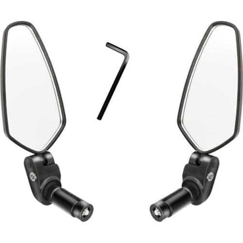 2 Pack Bike Mirror 360° Rotatable Bicycle Rear View Mirrors for Handlebars Bike Rearview Mirror for MTB Road Bike E-Bike