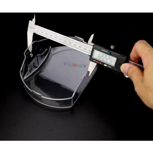 1pcs Dental Chair Accessories High Quality Dental Light Lamp Acrylic Cover Transparent Oval Shell for Dental Halogen Lamp Cover