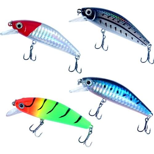 75MM/10.5G Fishing Lure High/Low Pitch Frequency Fishing Supplies Attractive Lure Lure Design High/Low Pitch Frequency ABS