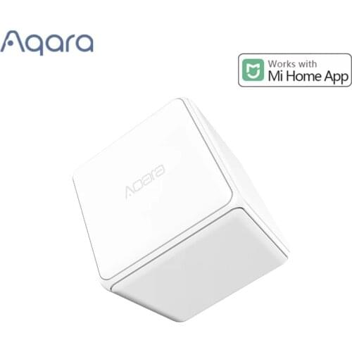 New Aqara Cube Controller Zigbee Version Wireless Switch Controlled by Six Action work with Smart Home