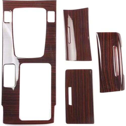 Wood Color Car Interior Gear Shift Panel Cover Trim For Honda Accord 9th 9.5th Car-styling Auto Parts