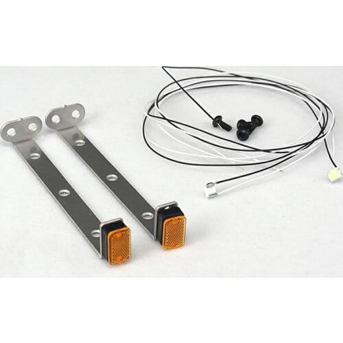 For 1/14 RC DIY TAMIYA Tractor Truck Trailer LESU Model Side Marker Lights Warning Lights
