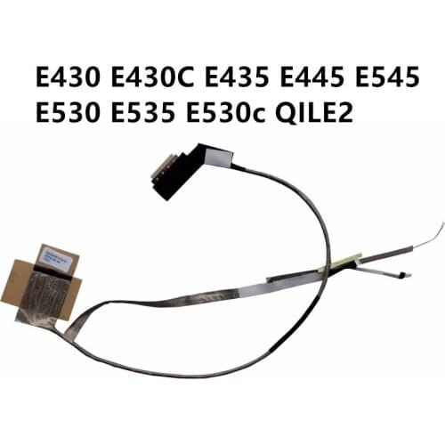 New Laptop LCD LED LVDS Video Screen Display Flex wire Cable For Lenovo E430 E430C E435 E445 E545 E530 E535 E530c QILE2