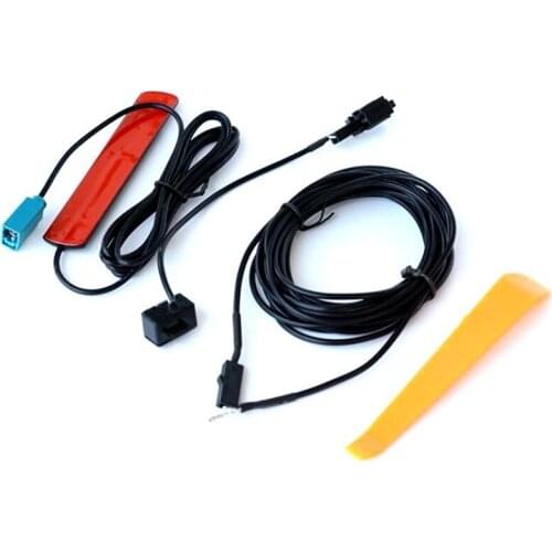 For BMW 5 Series X1 E90 Bluetooth-compatible Mic Mircophone Kit with Aerial Antenna Wiring