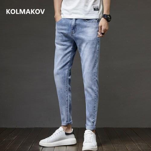 2021 new arrival four seasons jeans men elasticity fashion mens jeans male cotton jeans full length pants,size 28-36 N303