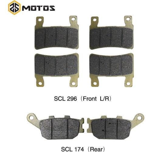 ZS MOTOS Motorcycle Front Brake Disks for HONDA CB400 2004-2010 set