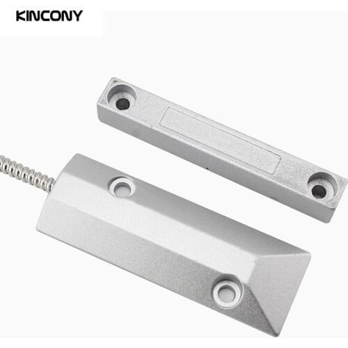 Wired Garage Metal Roller Shutter street factory Gate Door Sensor detector Magnetic Contact Switch(NORMALLY CLOSED)