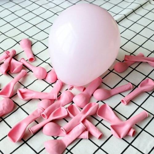 20pcs/pack 5 Inch Macarons Color Pastel Candy Balloons Latex Round Helium Baloons For Birthday Party Balloon Arch Decoration