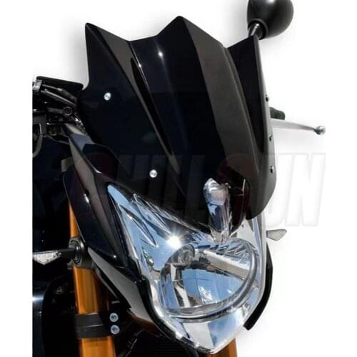 Motorcycle Sports Windshield Viser Visor WindScreen Wind Deflector For YAMAHA FZ8 2010 2011 2012 2013 2014 2015 2016 2017 F Z 8